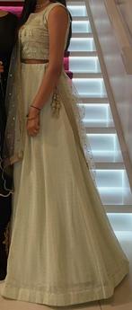 Mint groene lehenga, Ophalen of Verzenden, Zo goed als nieuw, Groen