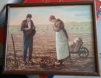 2 x ingelijste prent het ochtendgebed en de arenleessters, Antiek en Kunst, Ophalen of Verzenden