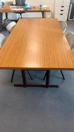 Tafel, Huis en Inrichting, Tafels | Eettafels, Ophalen, Gebruikt, 200 cm of meer, 50 tot 100 cm