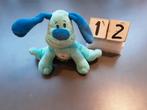 Tiamo hond blauw knuffeltje 13 cm daisy, Hond, Ophalen of Verzenden, Zo goed als nieuw