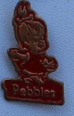 Speldje - The Flintstones - Pebbles (rood), Verzamelen, Speldjes, Pins en Buttons, Figuurtje, Gebruikt, Speldje of Pin, Verzenden