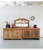 Werkbank, Houten dressoir, Wandmeubel, Opberger, Toonbank, Ophalen of Verzenden