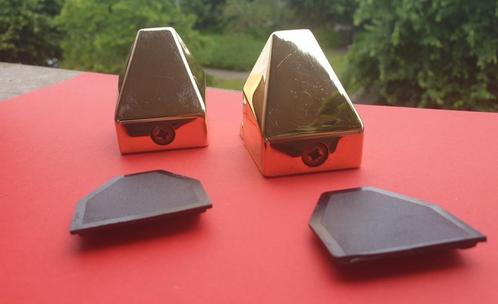 Set twee plank-of glasplaathouders, Doe-het-zelf en Verbouw, Overige Doe-het-zelf en Verbouw, Gebruikt, Ophalen of Verzenden