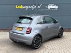 Fiat 500 e La Prima 42 kWh *pano-dak *meest luxe uitvoering, Gebruikt, 4 stoelen, Leder, Adaptive Cruise Control