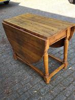 Ovale Grenen Klaptafel - 145x100cm, Huis en Inrichting, Ophalen, Gebruikt, 100 tot 150 cm, 50 tot 100 cm