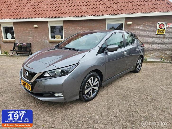 Nissan LEAF Acenta 40 kWh, Auto's, Nissan, Te koop, Leaf, 360° camera, ABS, Adaptive Cruise Control, Airbags, Airconditioning