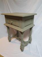 Bijzettafel., Huis en Inrichting, Tafels | Bijzettafels, Minder dan 55 cm, Vierkant, Zo goed als nieuw, Hout