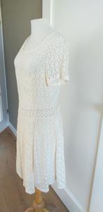 Nieuw met kaartje,kanten jurkje,gevoerd,H&M ,maat L, H&M, Wit, Maat 42/44 (L), Nieuw