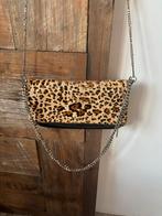 Zadig & Voltaire schoudertas panter, luipaard print, Ophalen of Verzenden, Gebruikt, Zwart