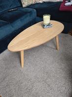 Coffee table Wood 35x70cm Organic shape, Ophalen, Minder dan 50 cm, 50 tot 100 cm, Eikenhout