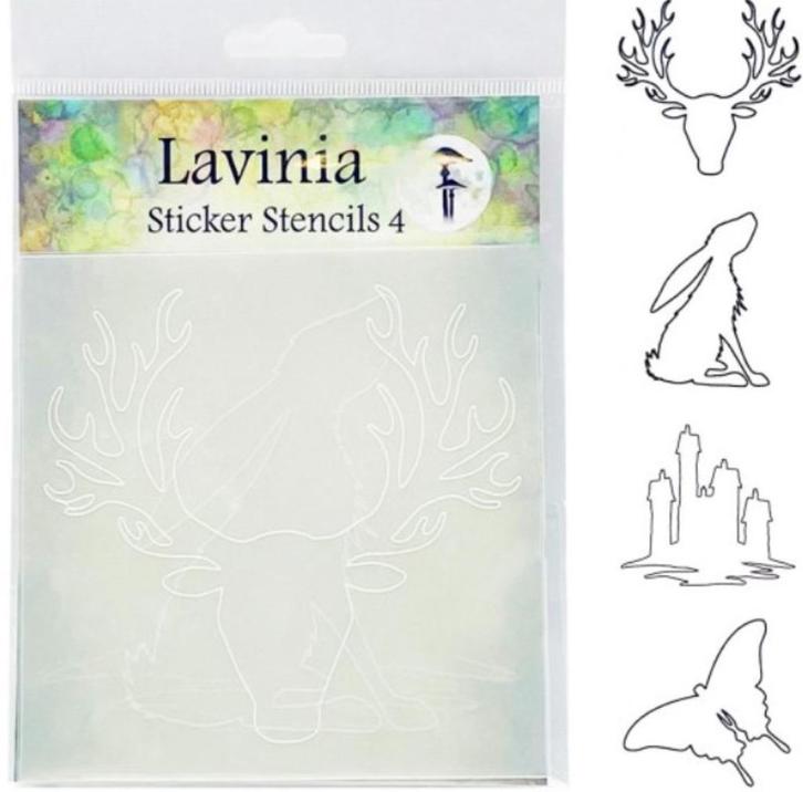 Lavinia sticker stencils, Hobby en Vrije tijd, Stempelen, Nieuw, Overige typen, Ophalen of Verzenden
