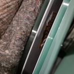 14X HARDGLAS RONDE GLASPLAAT DOORSNEDE 160 CM   DIKTE 12 MM, Doe-het-zelf en Verbouw, Glas en Ramen, Ophalen, Gebruikt, Gevelraam of Ruit