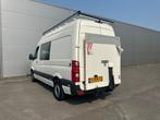 Volkswagen Crafter 2.5 TDI  2009  Dubbel Kabine met Laadklep, Auto's, Bestelauto's, Volkswagen, Wit, Origineel Nederlands, Grijs
