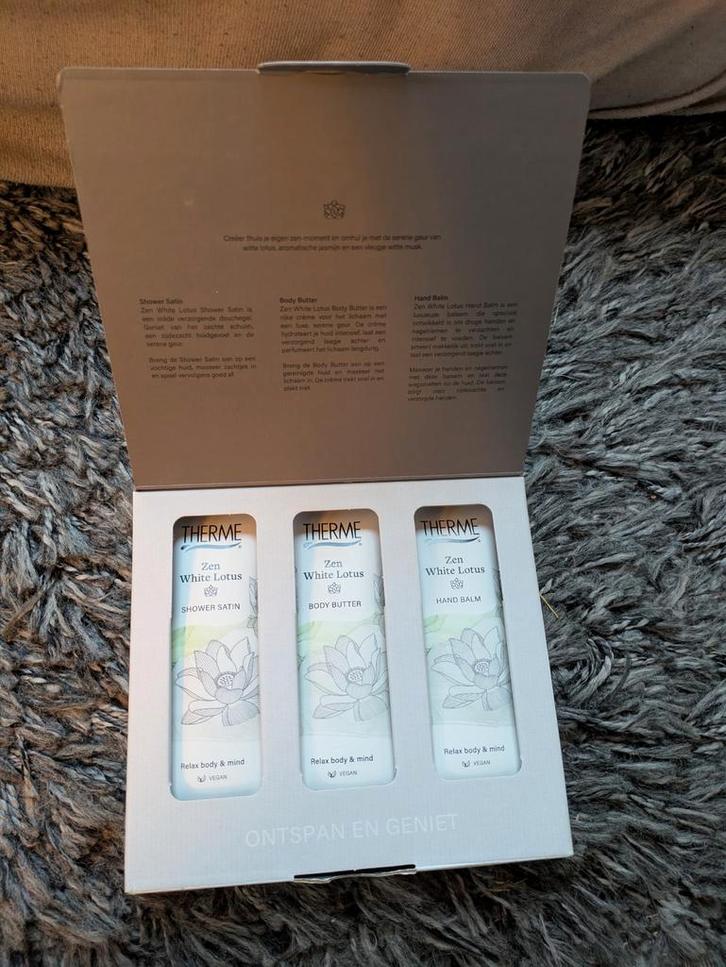 Therme Zen White Lotus Wellnessbox nieuw, Sieraden, Tassen en Uiterlijk, Uiterlijk | Lichaamsverzorging, Nieuw, Bodylotion, Crème of Olie