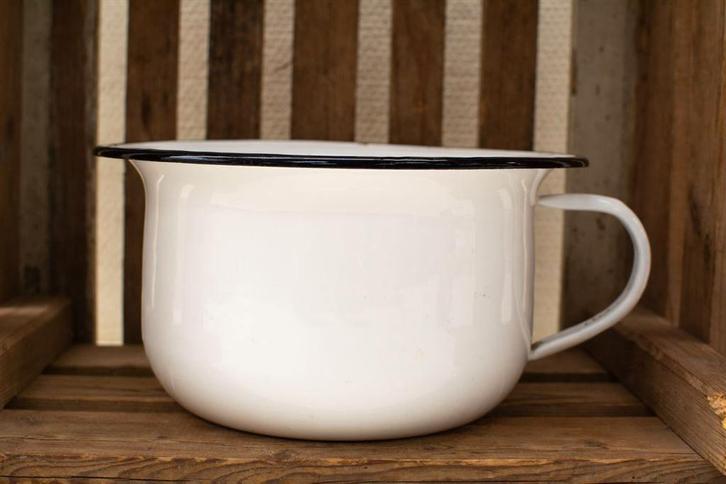 Emaille Pispot /po 39013, Antiek en Kunst, Antiek | Emaille, Ophalen of Verzenden