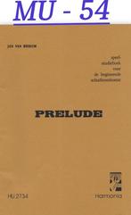 MU-54 Schuiftrombone bladmuziek: Prelude door Jan van Beekum, Muziek en Instrumenten, Bladmuziek, Trombone, Gebruikt, Ophalen of Verzenden