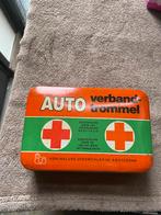 Vintage Auto Verbandtrommel Emaille Oranje Kruis Amsterdam, Ophalen of Verzenden