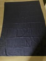 Damast  blauw tafellaken 184cm x 128 cm. tafellaken, Huis en Inrichting, Ophalen of Verzenden, Zo goed als nieuw, Rechthoek, Binnen