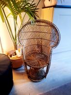 Vintage rotan pauwenstoel kind, Huis en Inrichting, Ophalen, Zo goed als nieuw, Eén