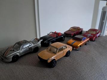 6x BMW Majorette Matchbox Playart bespeelde condities  beschikbaar voor biedingen