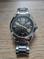 Ikki Heren Polshorloge - Staal, Sieraden, Tassen en Uiterlijk, Horloges | Heren, Overige merken, Staal, Gebruikt, Staal