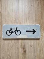 Verkeersbord fiets rechts reflecteert, Ophalen of Verzenden