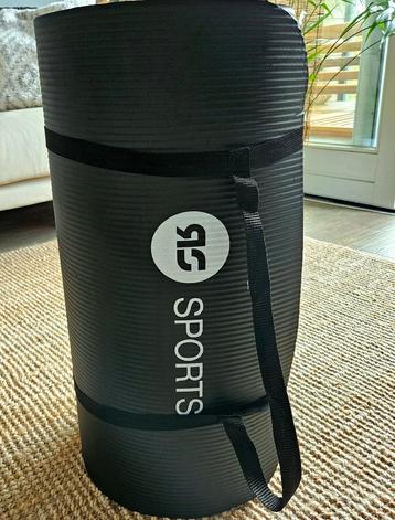 Fitnessmat - Zwart - Inclusief Draagband beschikbaar voor biedingen