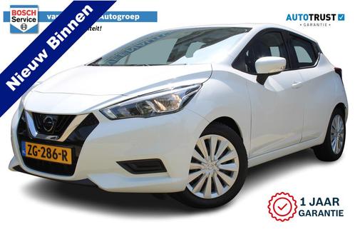 Nissan Micra 1.0 IG-T Acenta 101PK | Incl. 12 maanden Garant, Auto's, Nissan, Bedrijf, Te koop, Micra, ABS, Airbags, Airconditioning