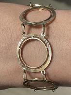 Unieke zeldzame 9 karaat vintagearmband voor gouden munten, Sieraden, Tassen en Uiterlijk, Armbanden, Ophalen of Verzenden, Zo goed als nieuw
