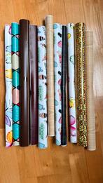 Restpartij: Diverse rollen plakfolie voor decoratie, Ophalen of Verzenden, Minder dan 10 m², Blauw