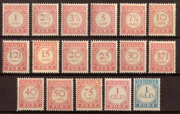 Ned-Indie Port 23/39 ongebruikt 1913-1940 beschikbaar voor biedingen