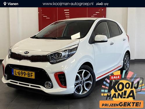 Kia Picanto 1.0 MPi GT-Line ,Lederen Bekleding ,Sportstuur ,, Auto's, Kia, Bedrijf, Te koop, Picanto, ABS, Achteruitrijcamera