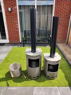 Houtgestookte zwembadverwarming, Ophalen