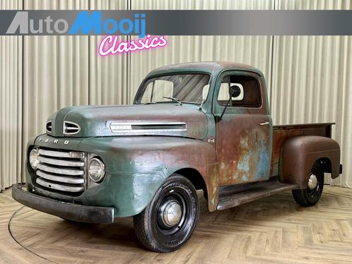 Ford USA F1 Pick Up / Super Patina / Roestvrij / Flathead 6, Auto's, Oldtimers, Bedrijf, Te koop, Lederen bekleding, Radio, Ford USA