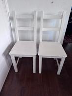 2 eettafelstoelen ikea stoelen, Ophalen of Verzenden, Hout