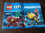 Lego City Diepzee Duik Scooter 60090, Ophalen of Verzenden, Zo goed als nieuw, Complete set, Lego