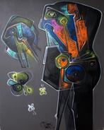 " Sol Naciente " XXL Acrylschilderij van Simeon Gonzales, Antiek en Kunst, Ophalen of Verzenden