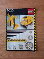Vintage LEGO Technic 8020 bouwboekje, Ophalen of Verzenden, Gebruikt, Lego