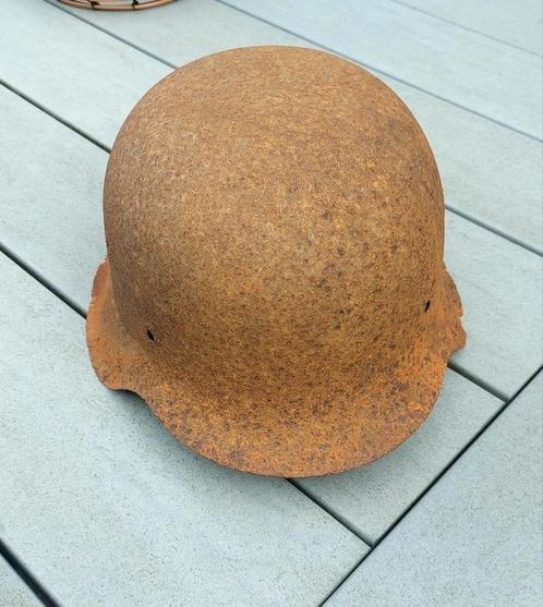 Duitse Helm, Verzamelen, Militaria | Tweede Wereldoorlog, Landmacht, Helm of Baret, Duitsland, Ophalen of Verzenden