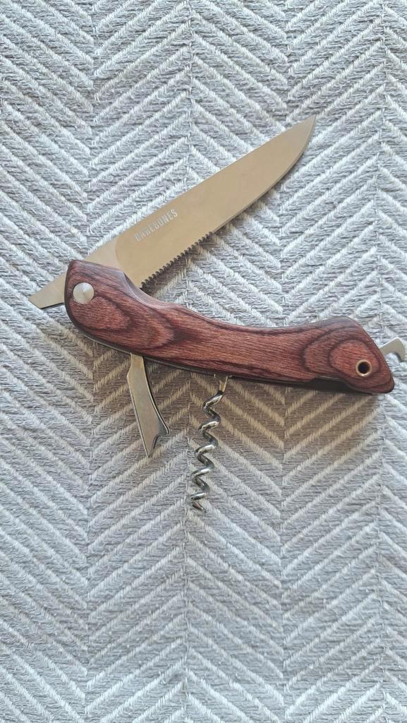 Zakmes Barebones Folding Picnic Knife, Caravans en Kamperen, Kampeergereedschap, Nieuw, Verzenden