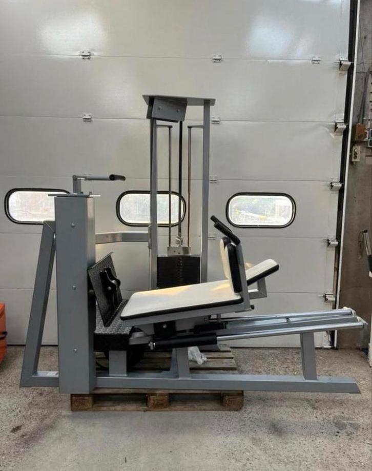 Gym 80 hacksquat / hackmachine / hackensmidt / legpress, Sport en Fitness, Fitnessmaterialen, Gebruikt, Overige typen, Armen, Benen