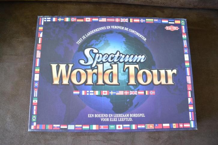 spectrum world tour, Hobby en Vrije tijd, Gezelschapsspellen | Bordspellen, Gebruikt, Verzenden