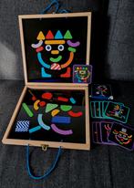 Djeco Magnetenkoffer met Voorbeeldkaarten, Ophalen of Verzenden, Gebruikt, Puzzelen