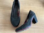 S Oliver pumps. Wart met rood, Ophalen, Pumps, Zwart, S oliver