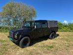 Land Rover Crew Cab 130 btw grijskenteken youngtimer CrewCab, Auto's, Land Rover, Zwart, Overige carrosserieën, 2495 cc, Defender