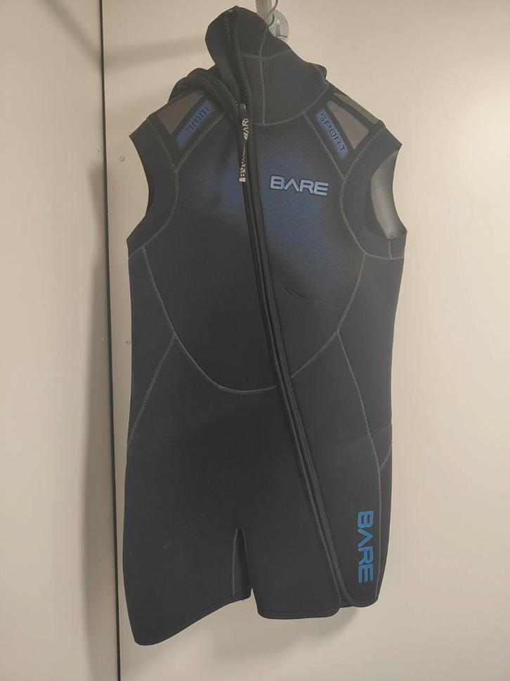 Bare dubbel 7 vest met cap maat XL, Watersport en Boten, Watersportkleding, Nieuw, Wetsuit, Heer, Ophalen of Verzenden