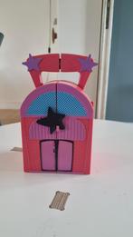 Polly pocket poppetjes, accessoires en discohuisje, Ophalen of Verzenden, Zo goed als nieuw