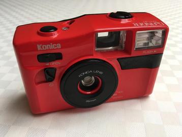 Blitse vintage Konica Dr.Finder EFP-30 fotocamera (werkend) beschikbaar voor biedingen