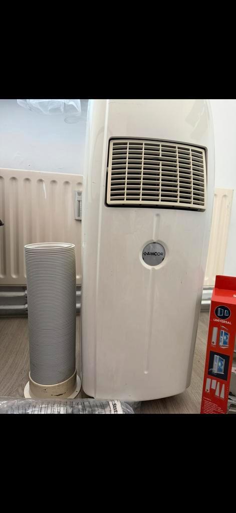 Amcor Mobiele Airco - Gebruikt, Witgoed en Apparatuur, Airco's, Gebruikt, Mobiele airco, Minder dan 60 m³, 3 snelheden of meer