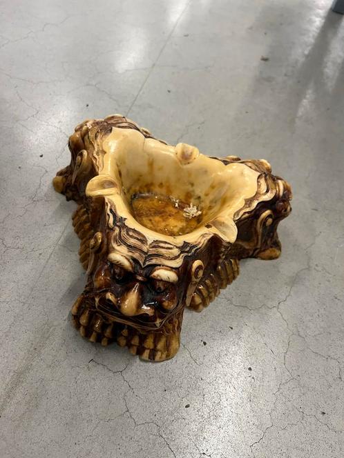Chinese Foo Dog Asbak/Offerkom, Huis en Inrichting, Woonaccessoires | Overige, Gebruikt, Ophalen